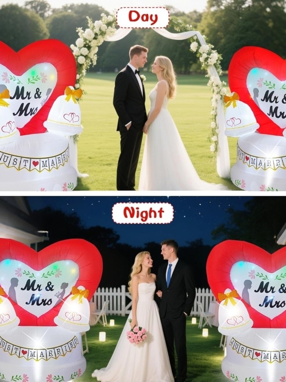 Wedding 6FT Inflatable - Picture 3 of 5